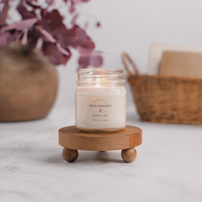 Candle Accessory Mini Wooden Riser Antique Candle Co. Wholesale