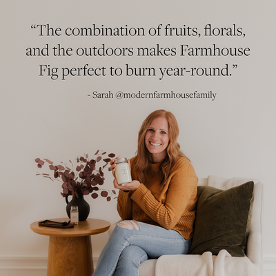 Farmhouse Fig by Modern Farmhouse Family 16 oz candle