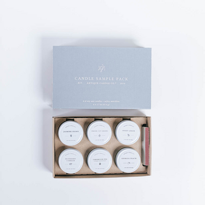 Soy Wax 2 oz Candle Sample Pack - Farmer's Market
