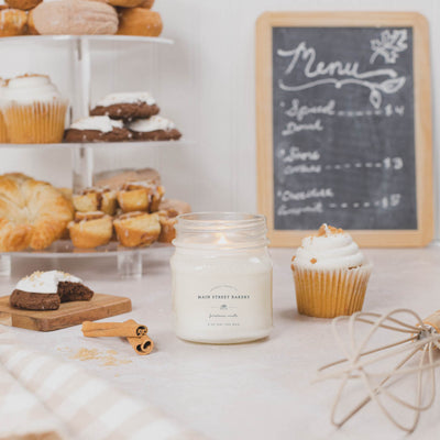 Main Street Bakery - Soy Wax Mason Jar Candle