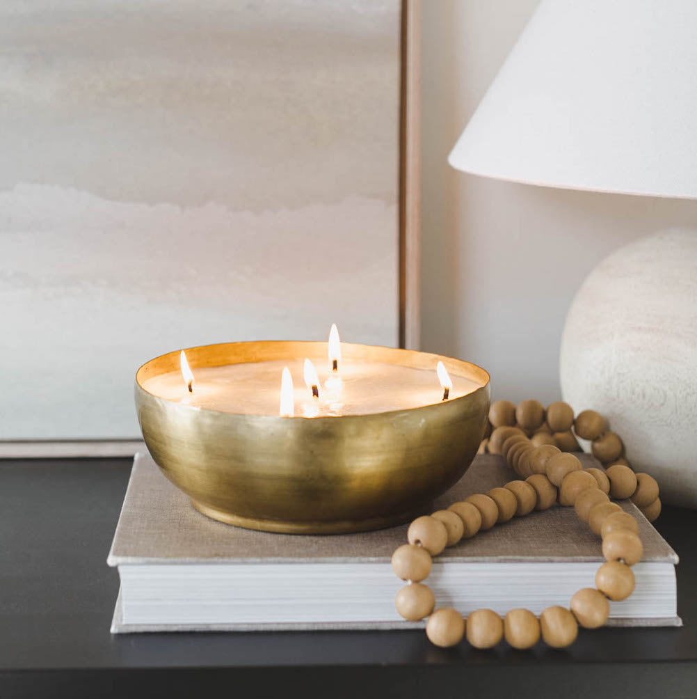 Vanilla Chai Brass Candle Cases