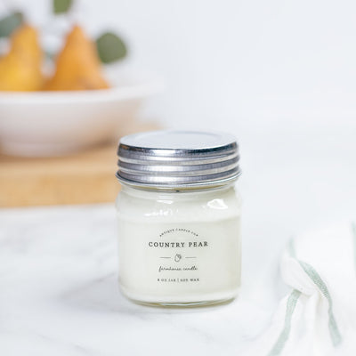 Country Pear - Soy Wax Mason Jar Candle