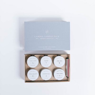 Soy Wax 2 oz Candle Sample Pack - Tina's Faves by To Mimi's House We Go