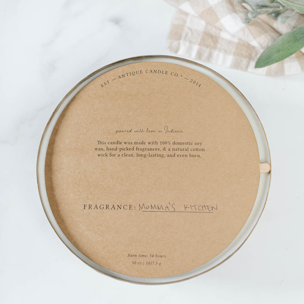 Spice Cake by Karlee Gail Bowman Brass candle