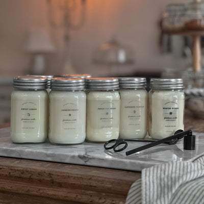 Country Pear - Soy Wax Mason Jar Candle