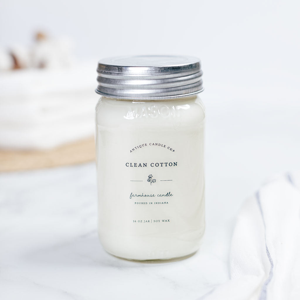 Clean Cotton 16 oz candle
