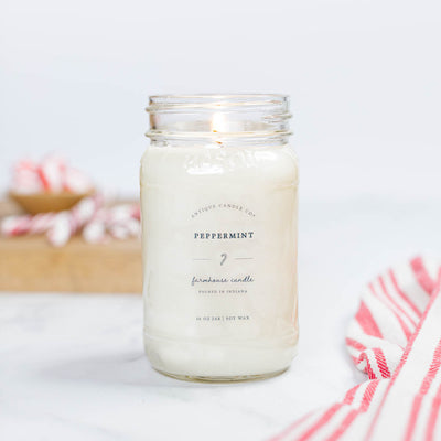 Peppermint 16 oz candle