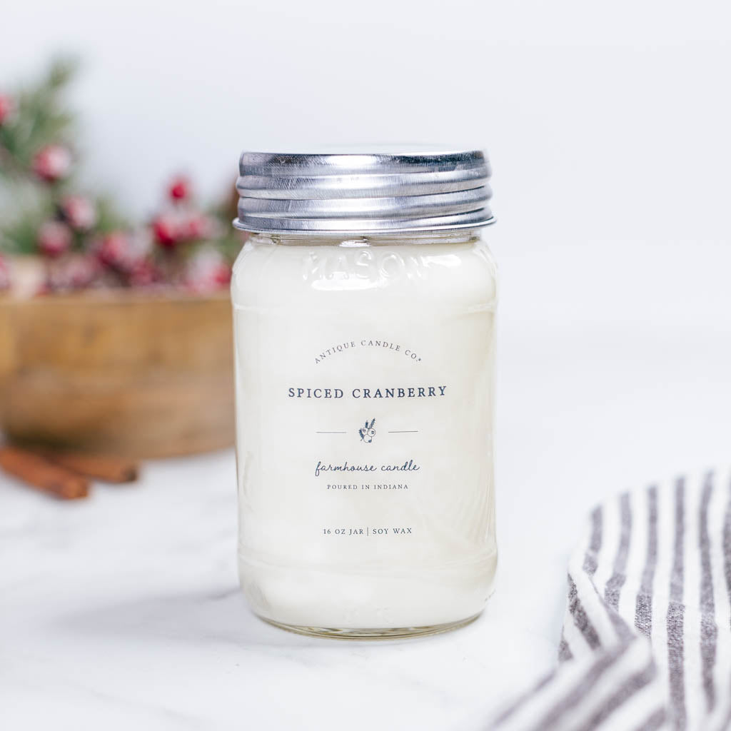 Spiced Cranberry 16 oz candle