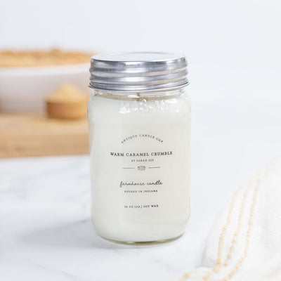 Warm Caramel Crumble by Sarah Joy 16 oz candle